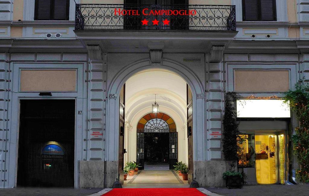 Hotel Campidoglio Róma Kültér fotó